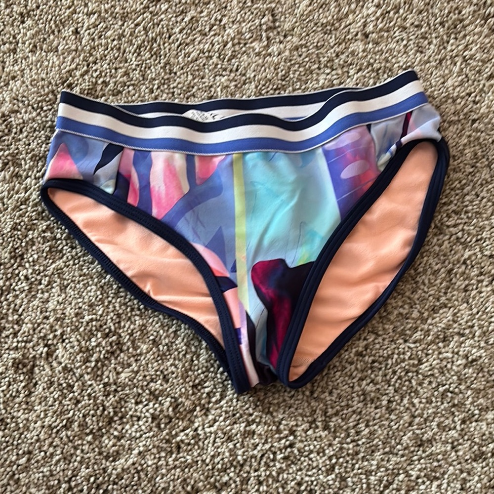 Colorful Athleta girl Swim Bottoms